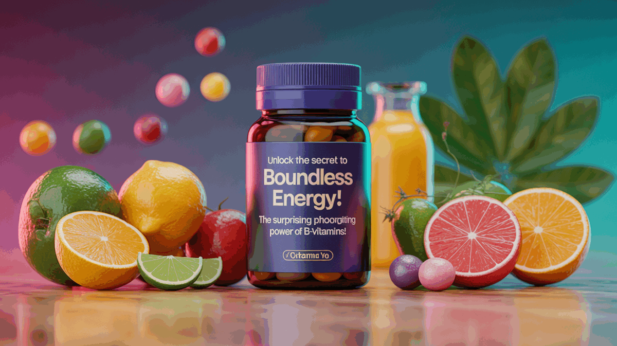 Unlock the secret to boundless energy: the surprising power of b-vitamins! – and