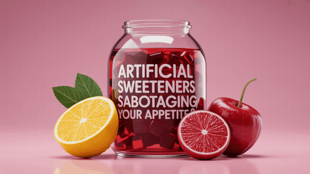 Are artificial sweeteners secretly sabotaging your appetite? – artificial sweeteners